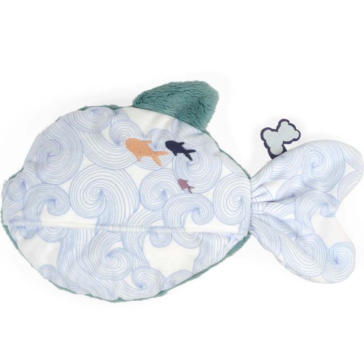 Peluche bouillotte bien-être poisson Petit calme (25 cm) (Kaloo) - Image 3