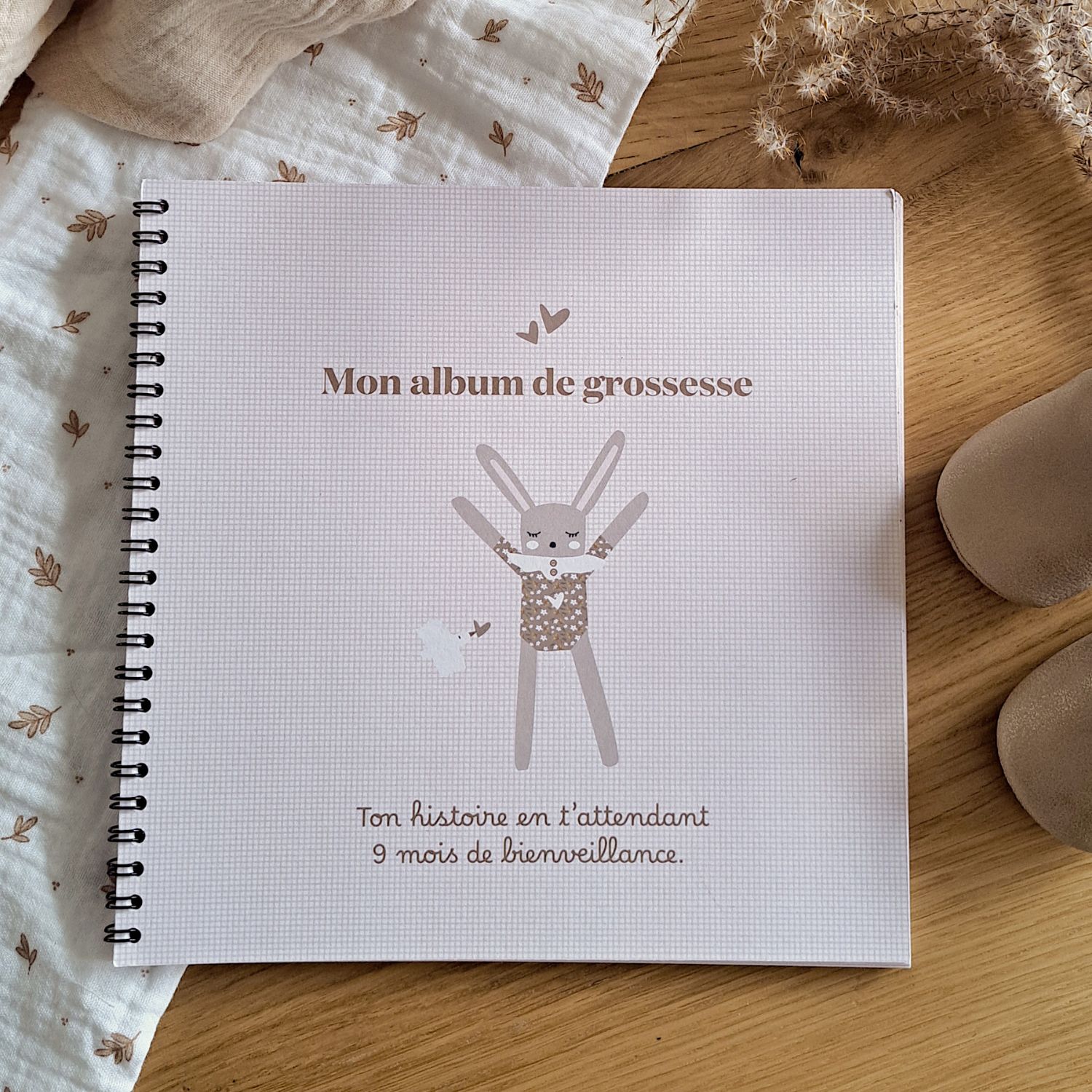 Charlie et Suzie - Album de Grossesse Mon histoire (54 pages)