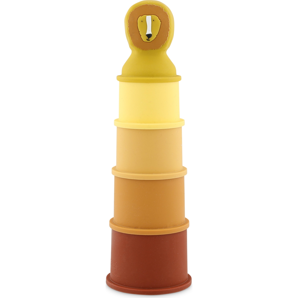 Jouets de bain gobelets empilables Mrs. Lion (5 pièces)