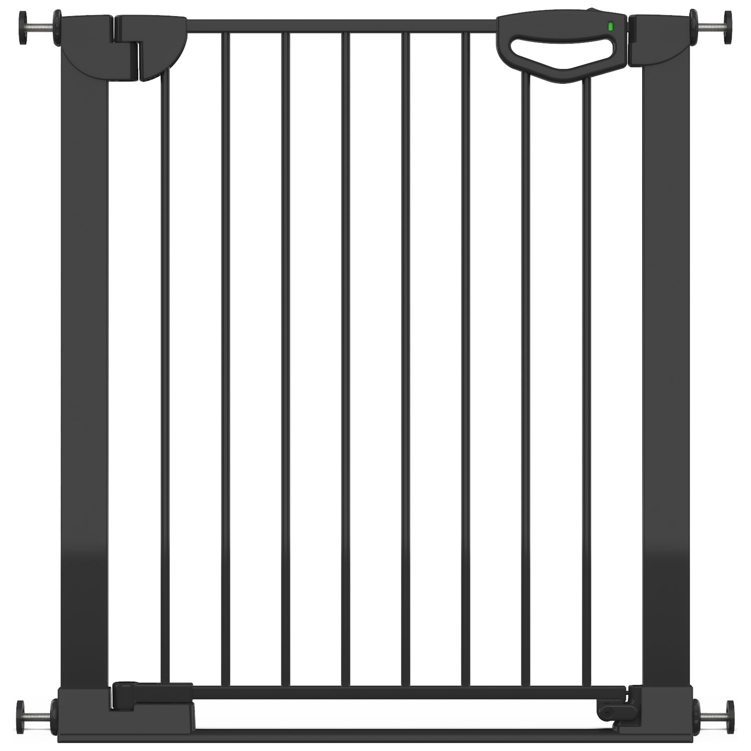 Barrière de sécurité Easylock Flatstep Noire (76 à 83 cm) (Geuther) - Image 1