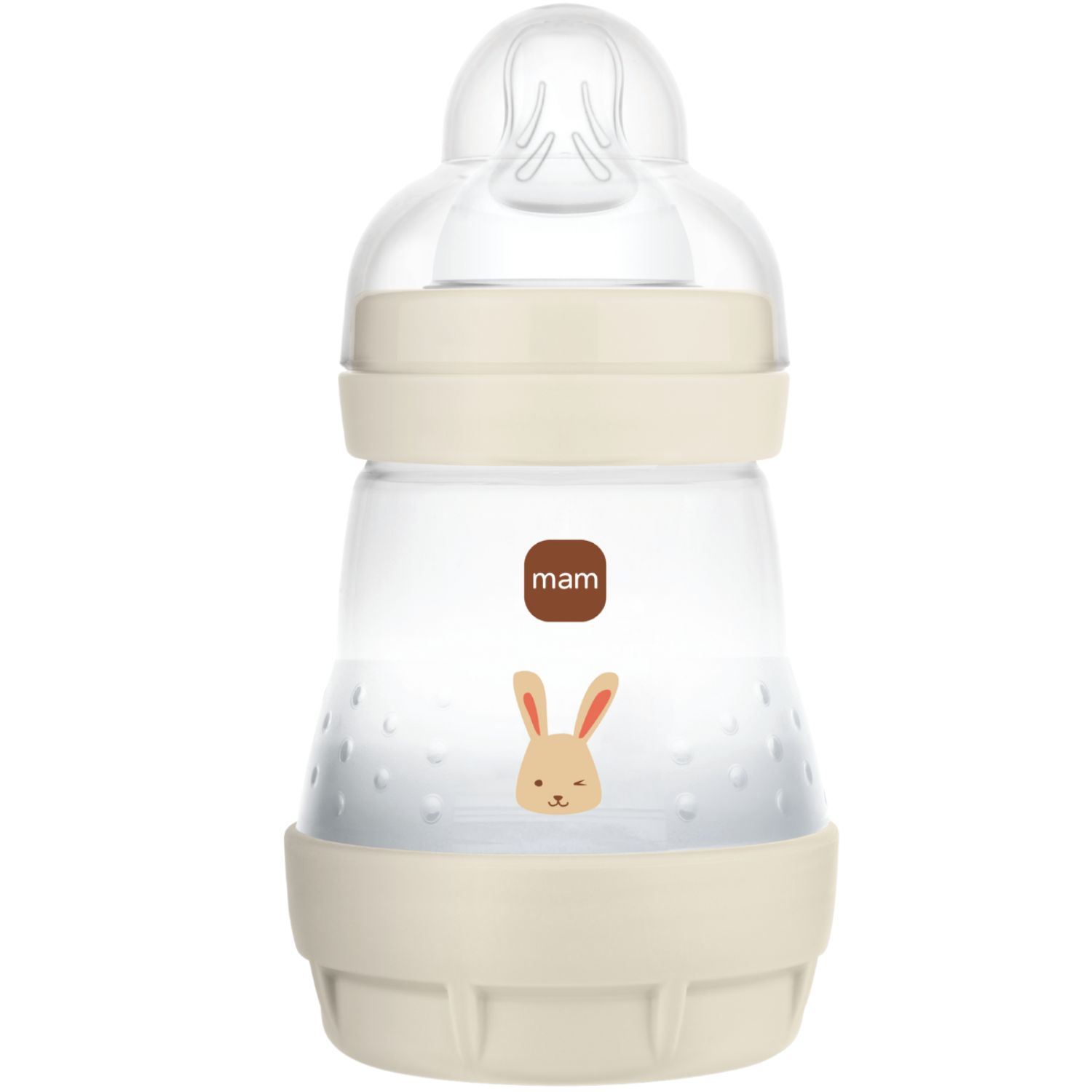 Mam - Biberon Easy Start anti-colique 160 ml sable - Beige