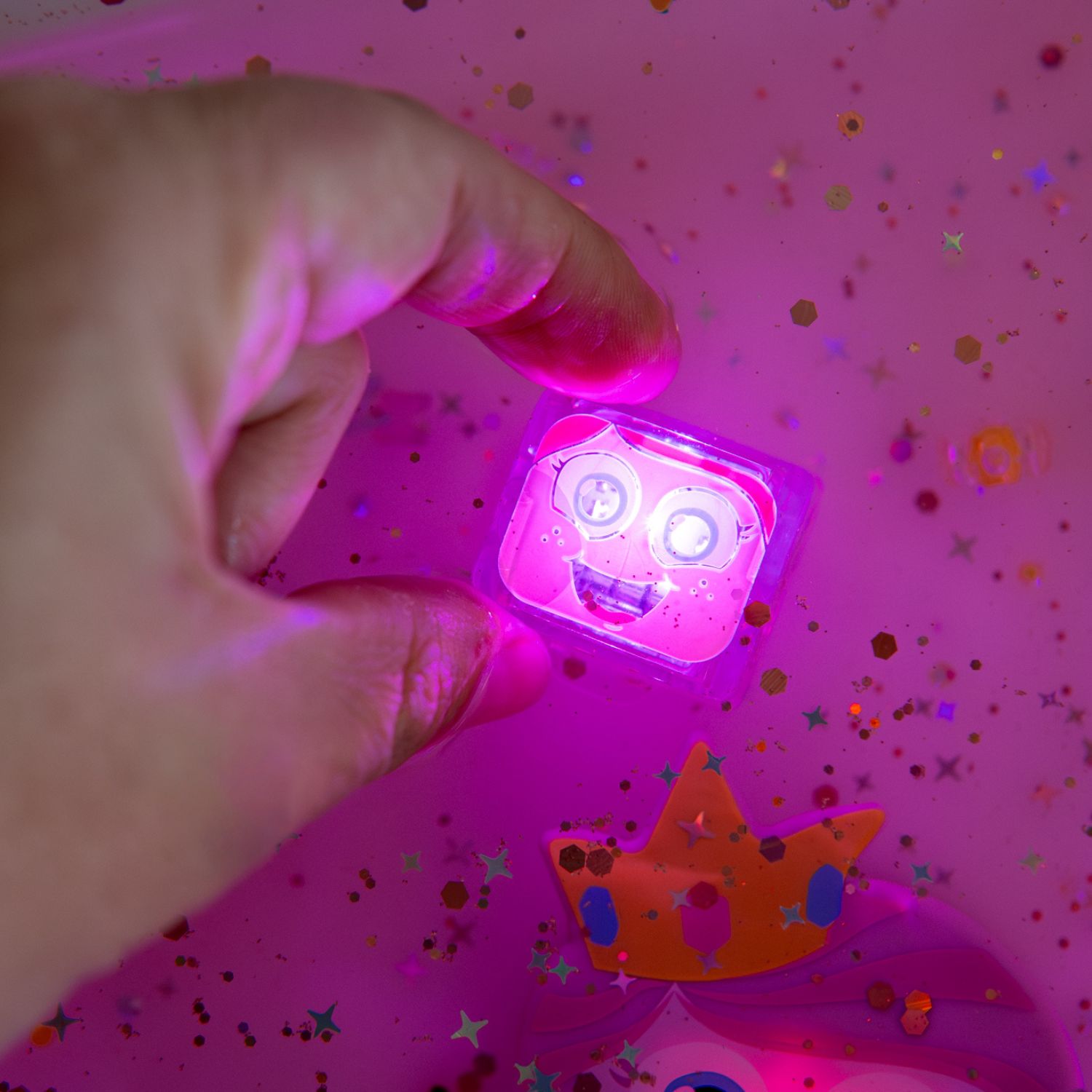 4 cubes lumineux Princesse Ida (Glo Pals) - Image 1