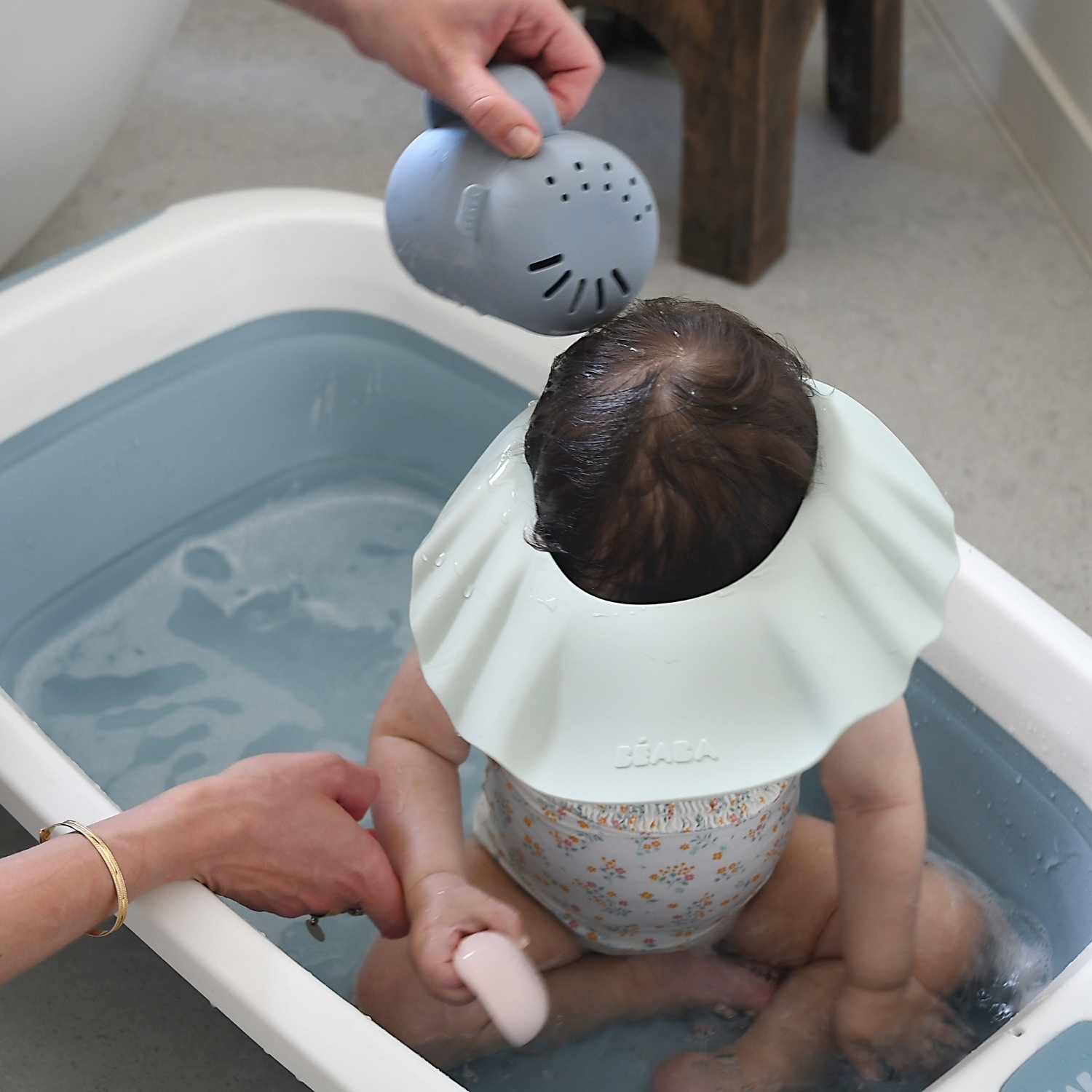 Visière de bain silicone vert de gris (Béaba) - Image 6