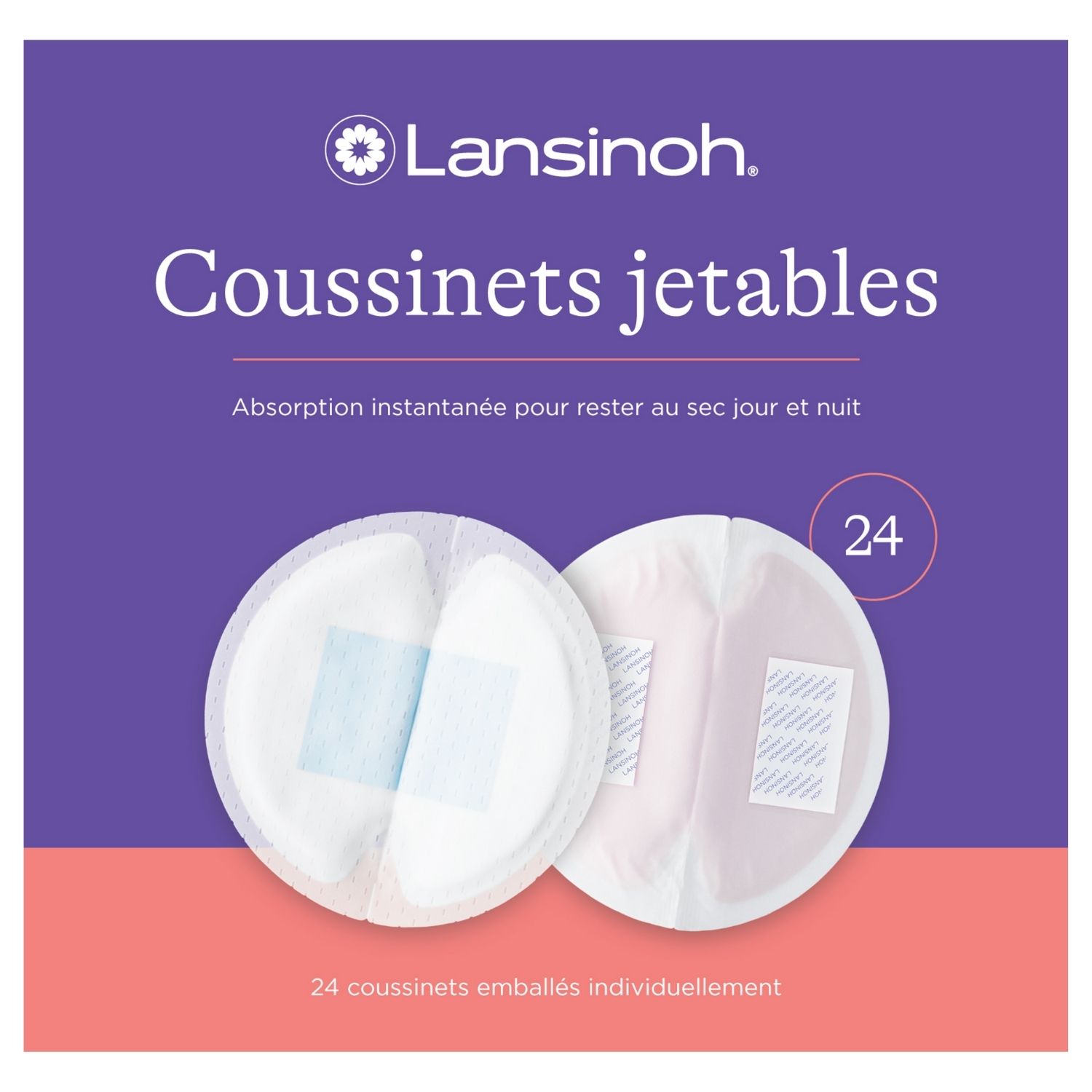 Lot de 24 coussinets d'allaitement jetables (Lansinoh) - Image 6