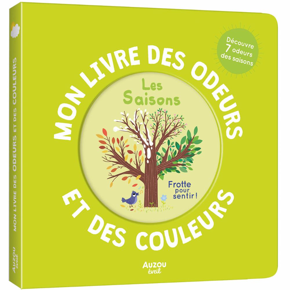 Auzou Editions - Mon livre des odeurs et des couleurs - Les saisons