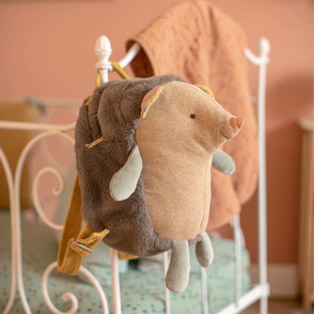 Sac à dos hérisson Trois petits lapins (Moulin Roty) - Image 2