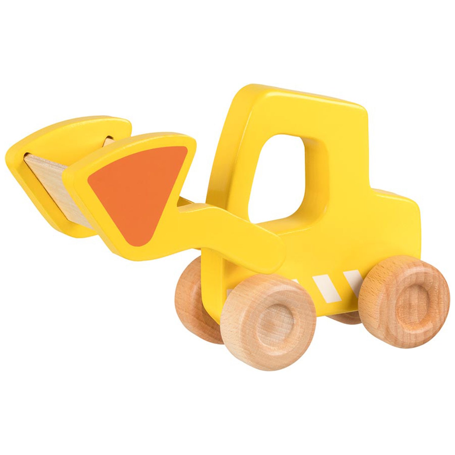 Camion excavateur en bois