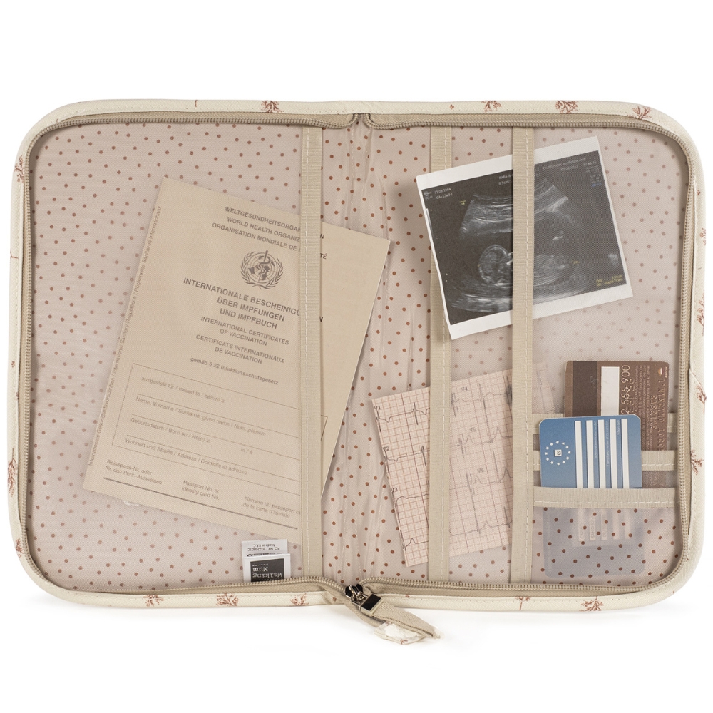 Protège carnet de santé Mimosa Rose (Walking Mum) - Image 1