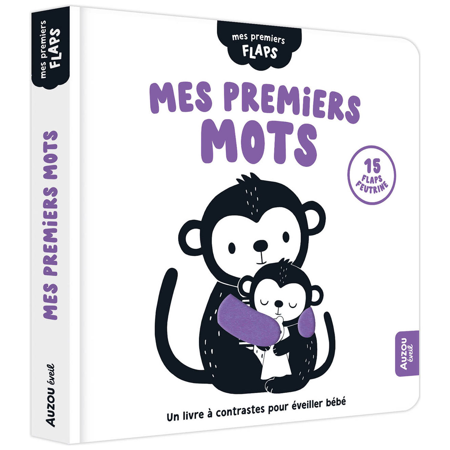 Auzou Editions - Livre Mes premiers flaps Les premiers mots