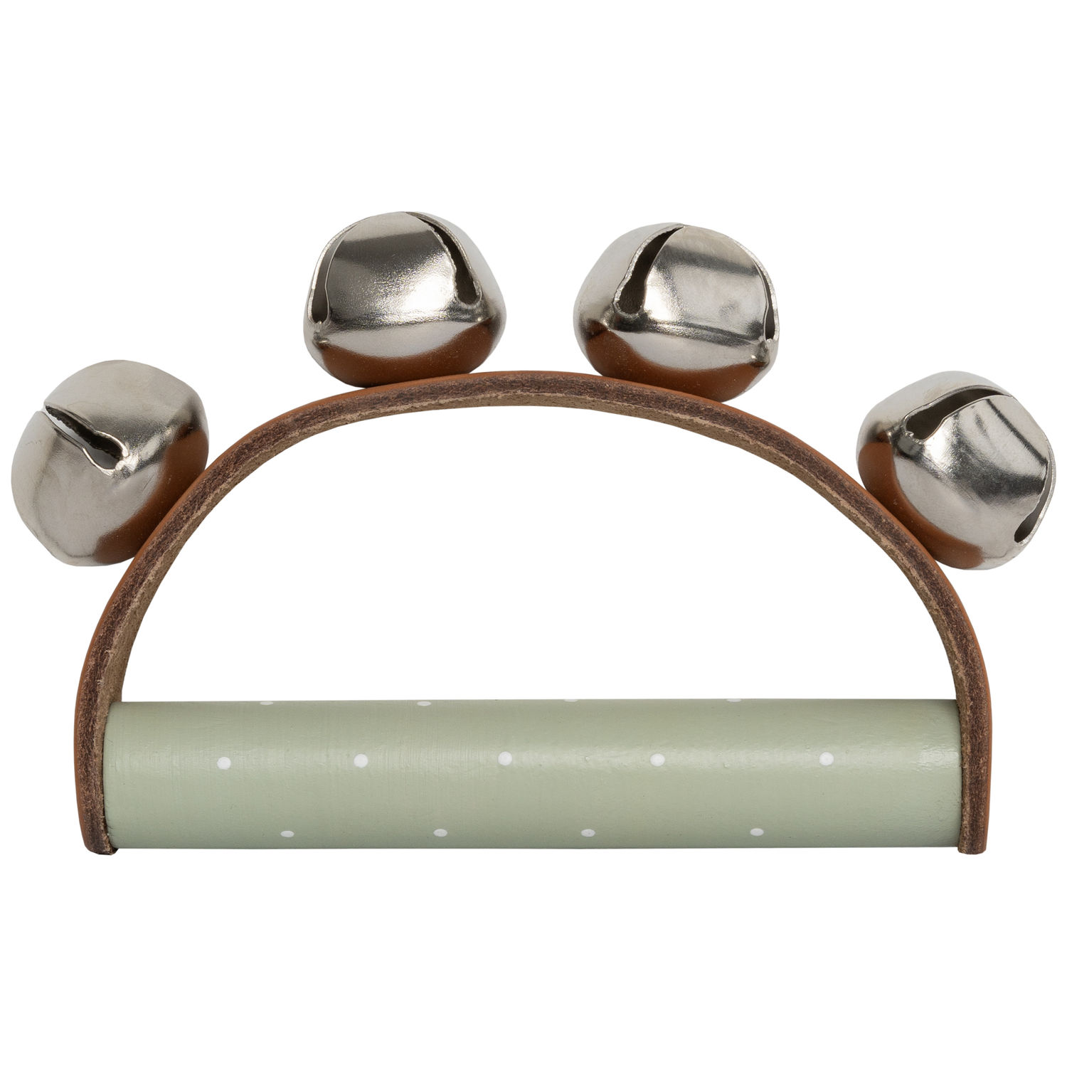 Poignée à grelots Verte