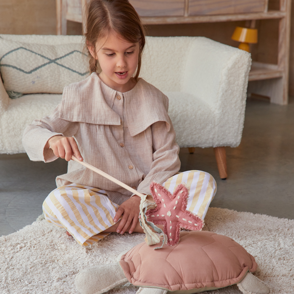 Coussin tortue (30 x 45 cm) (Lorena Canals) - Image 4