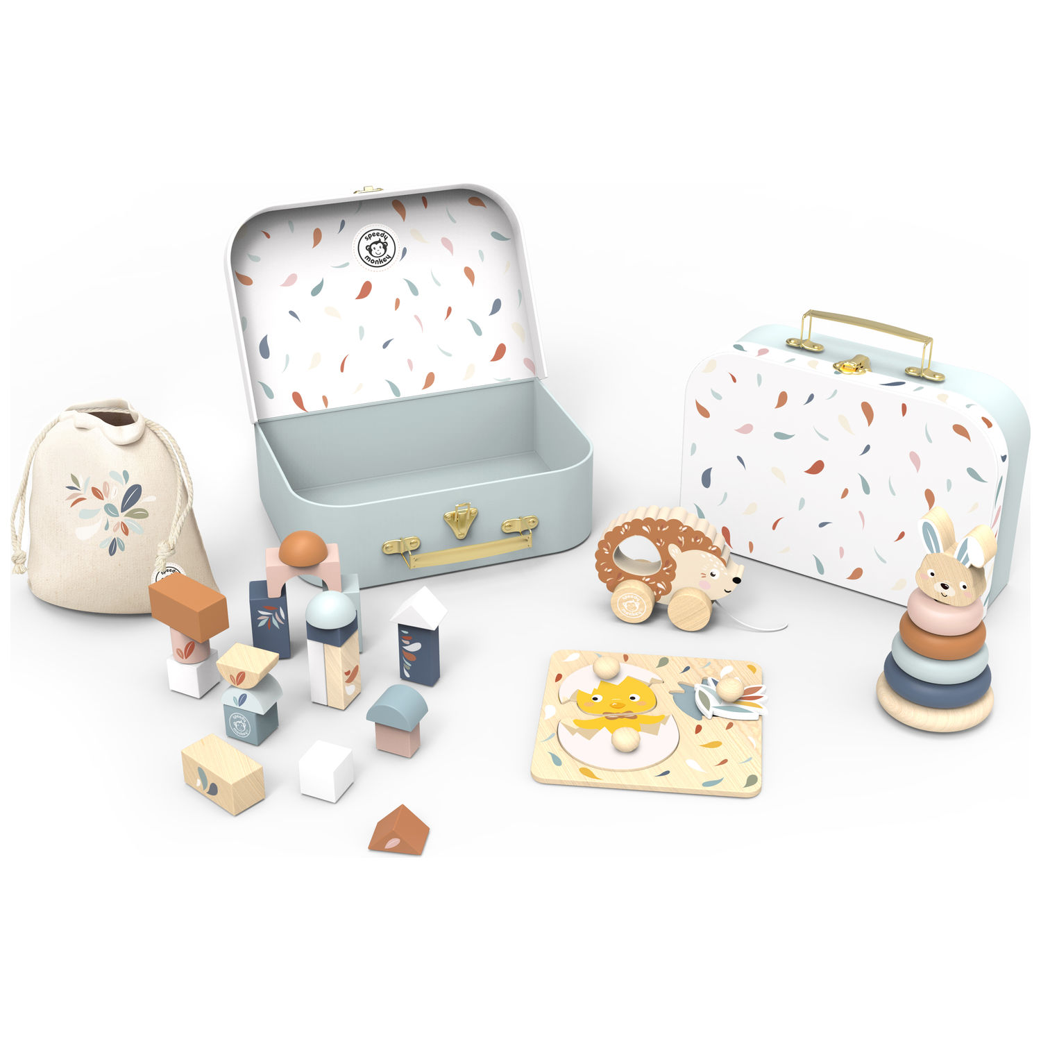 Speedy Monkey - Coffret Ma première boîte à jouets