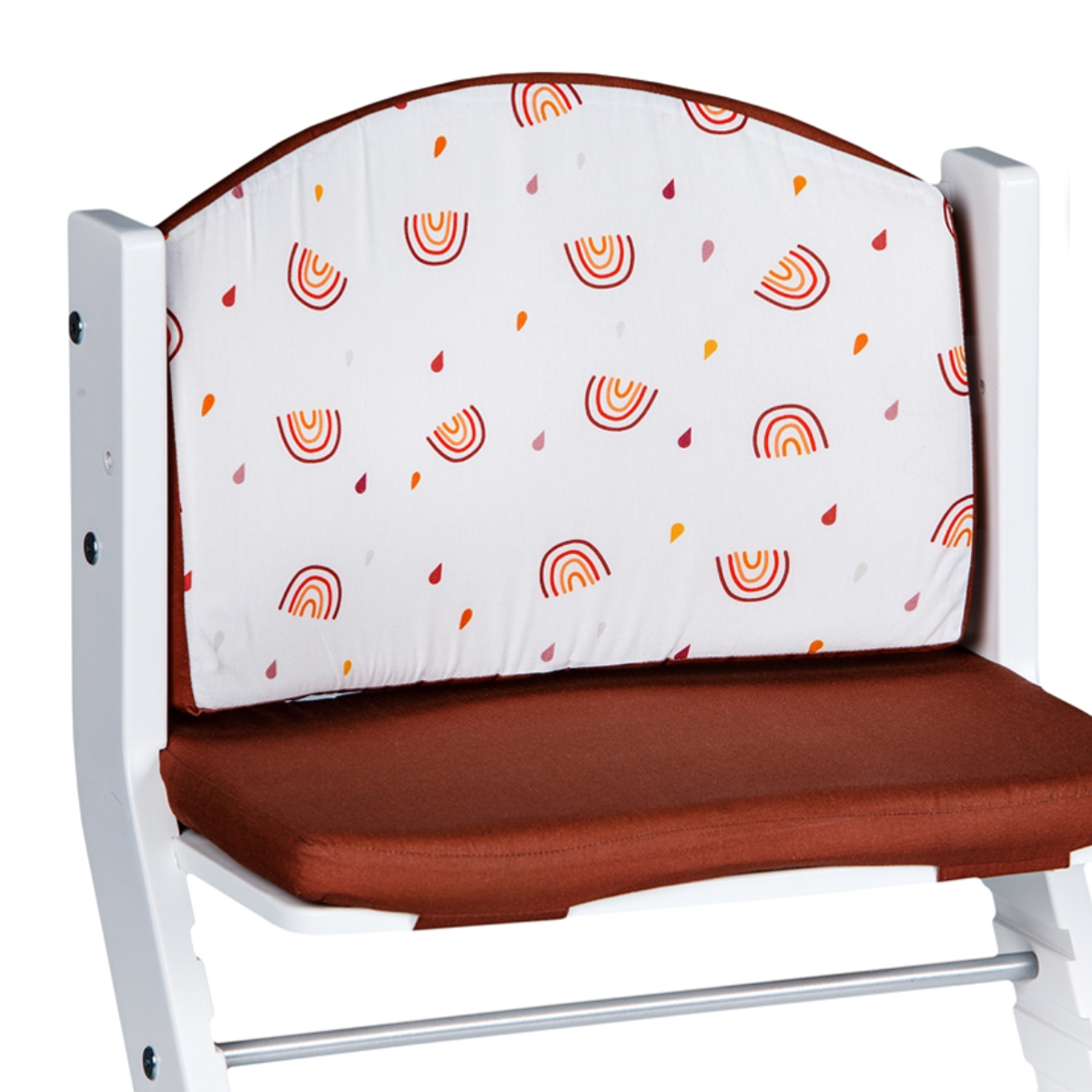 Coussin d'assise pour chaise haute basic Rainbow (Tissi) - Image 1