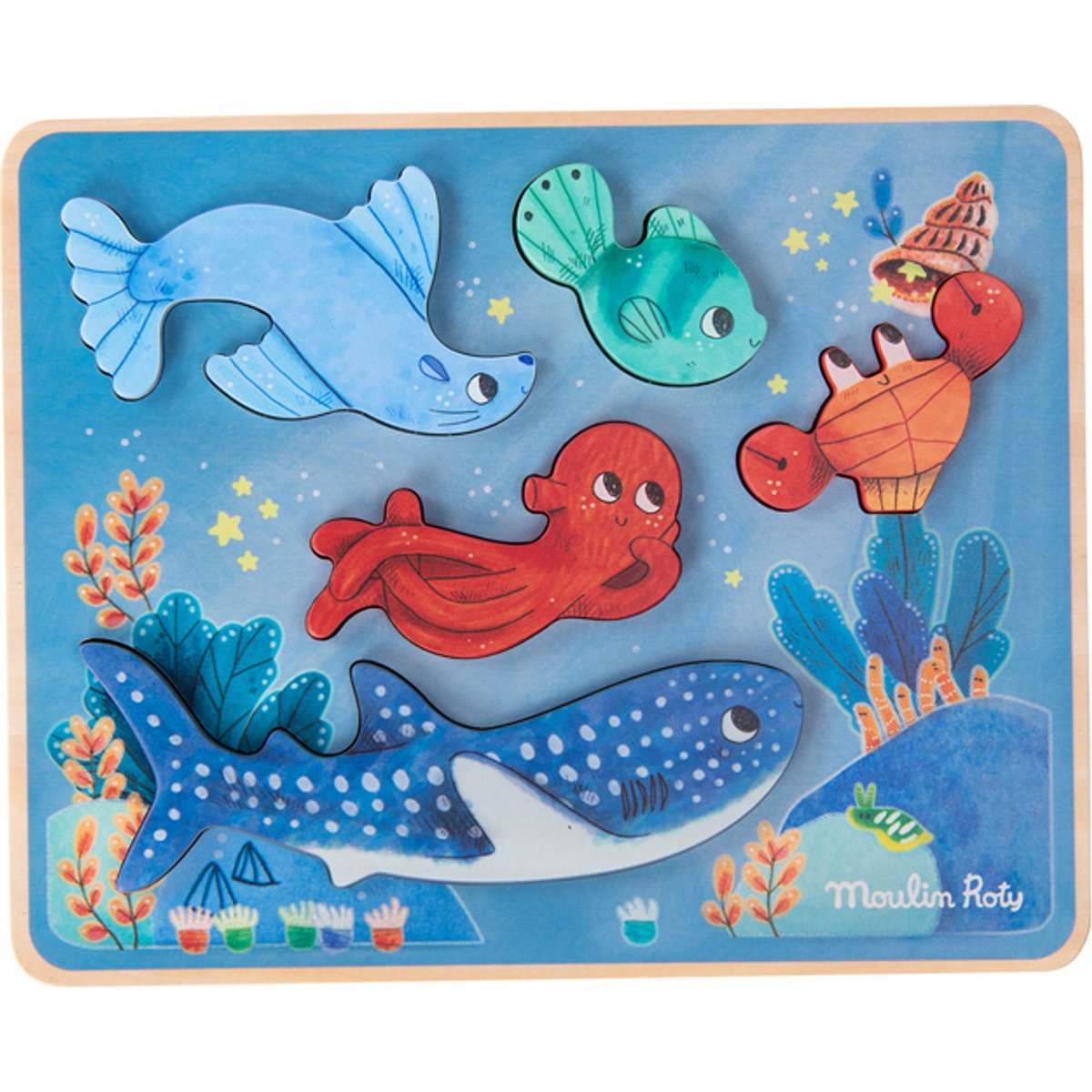 Moulin Roty - Puzzle sensoriel Les aventures de Paulie