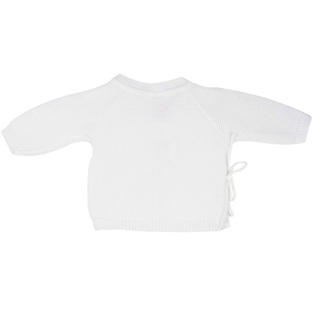 Brassière en maille Blanche (0-1 mois) (Trois Kilos Sept) - Image 5