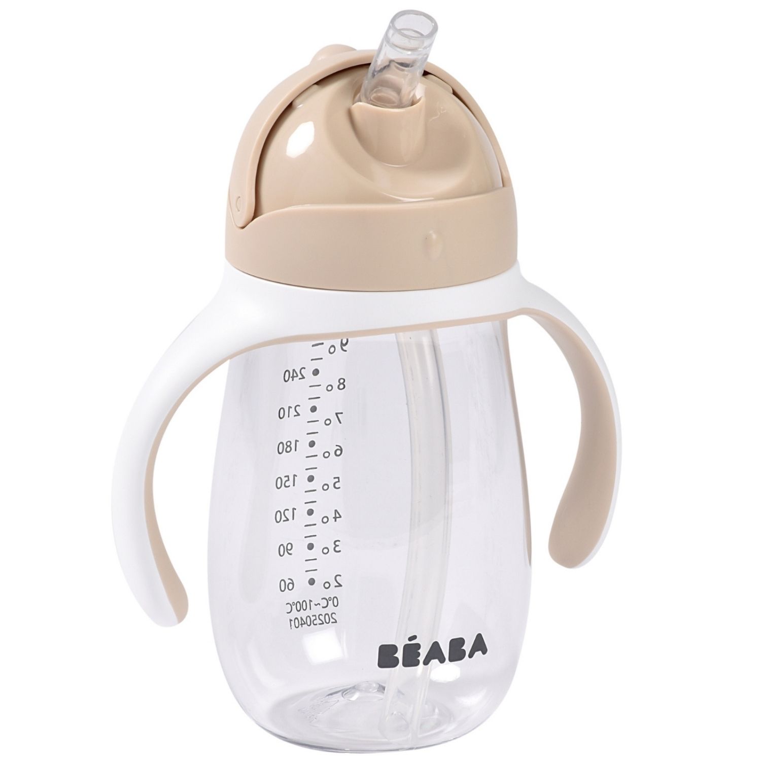 Tasse d'apprentissage avec paille Argile (300 ml) (Béaba) - Image 3
