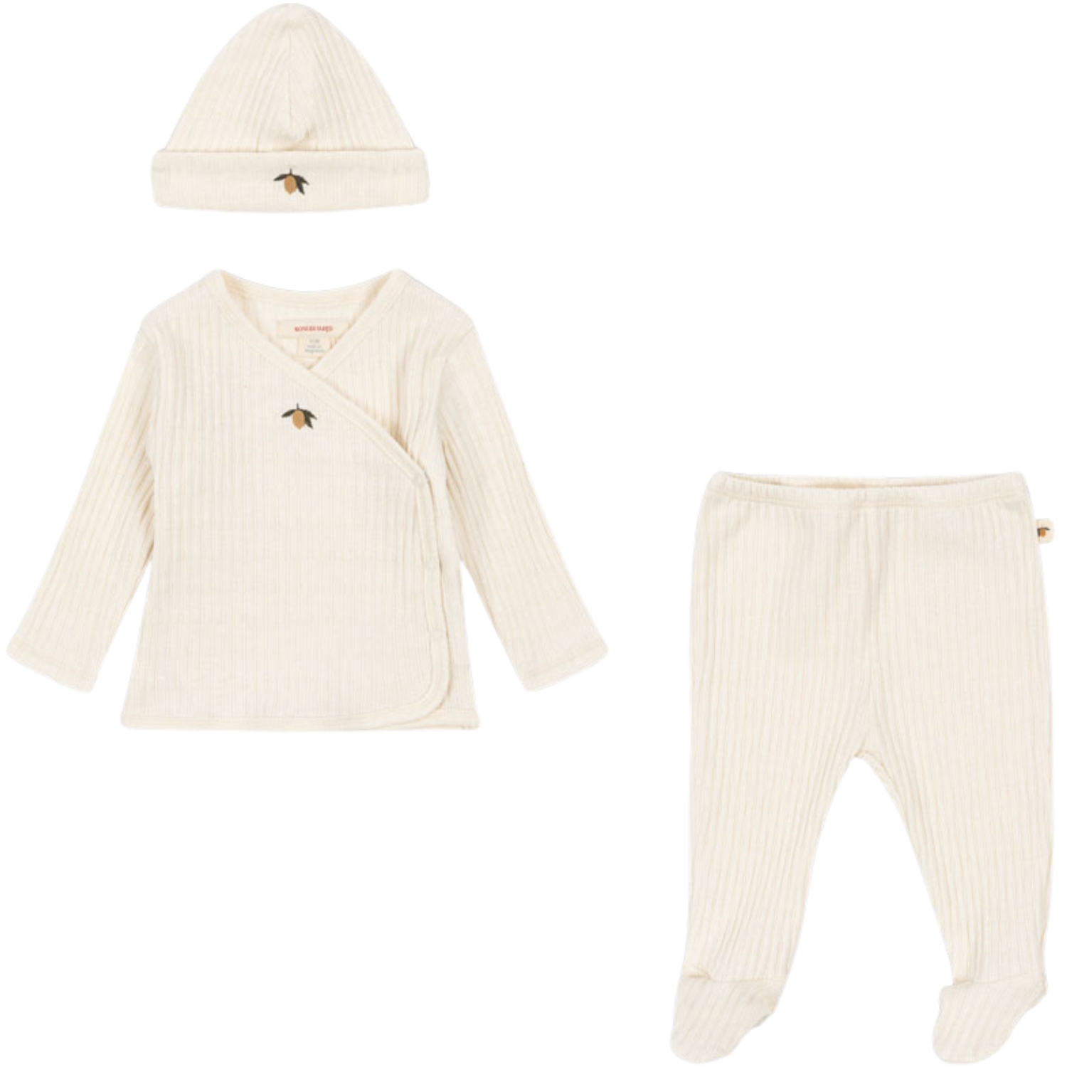 Konges Slojd - Coffret naissance Nia Lemon (3 mois)