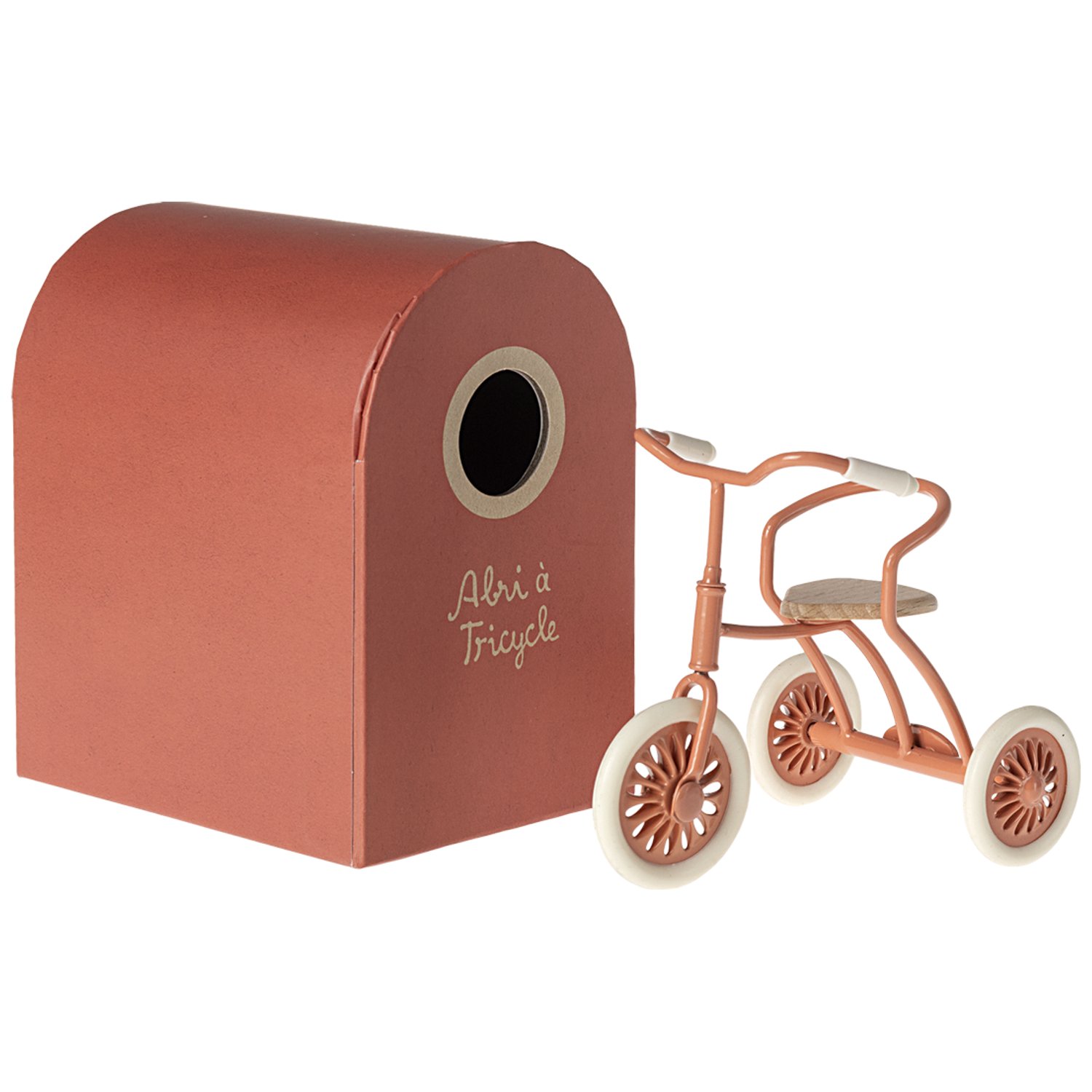 Abri à tricycle Souris Corail