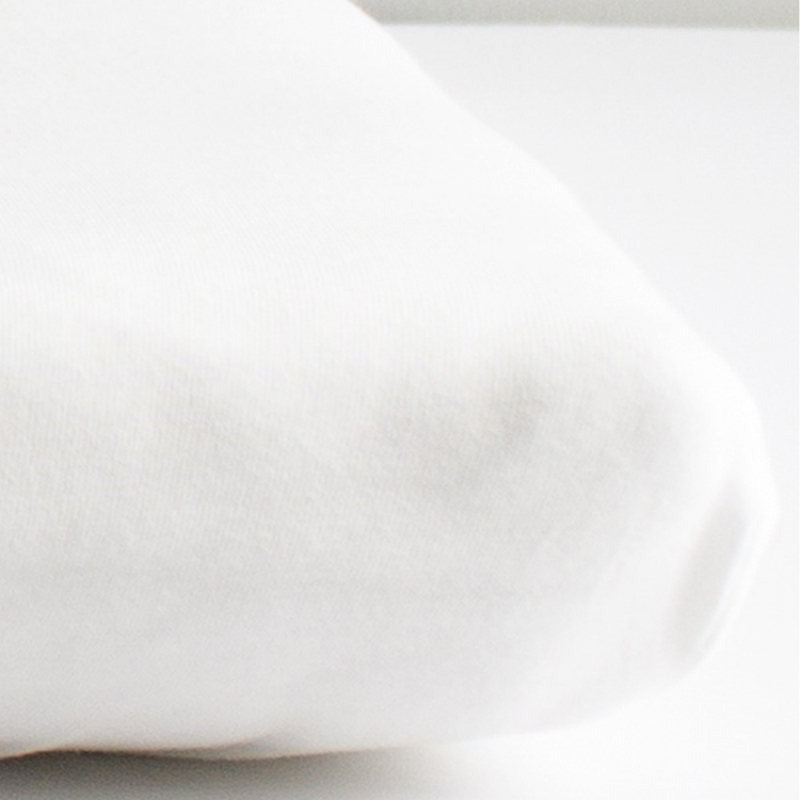 Drap housse de berceau en coton bio blanc (40 x 80 cm) (Kadolis) - Image 5