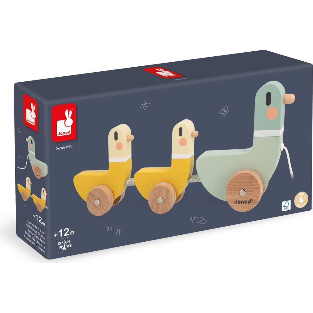 Canards à tirer en bois Sweet Cocoon (Janod) - Image 6