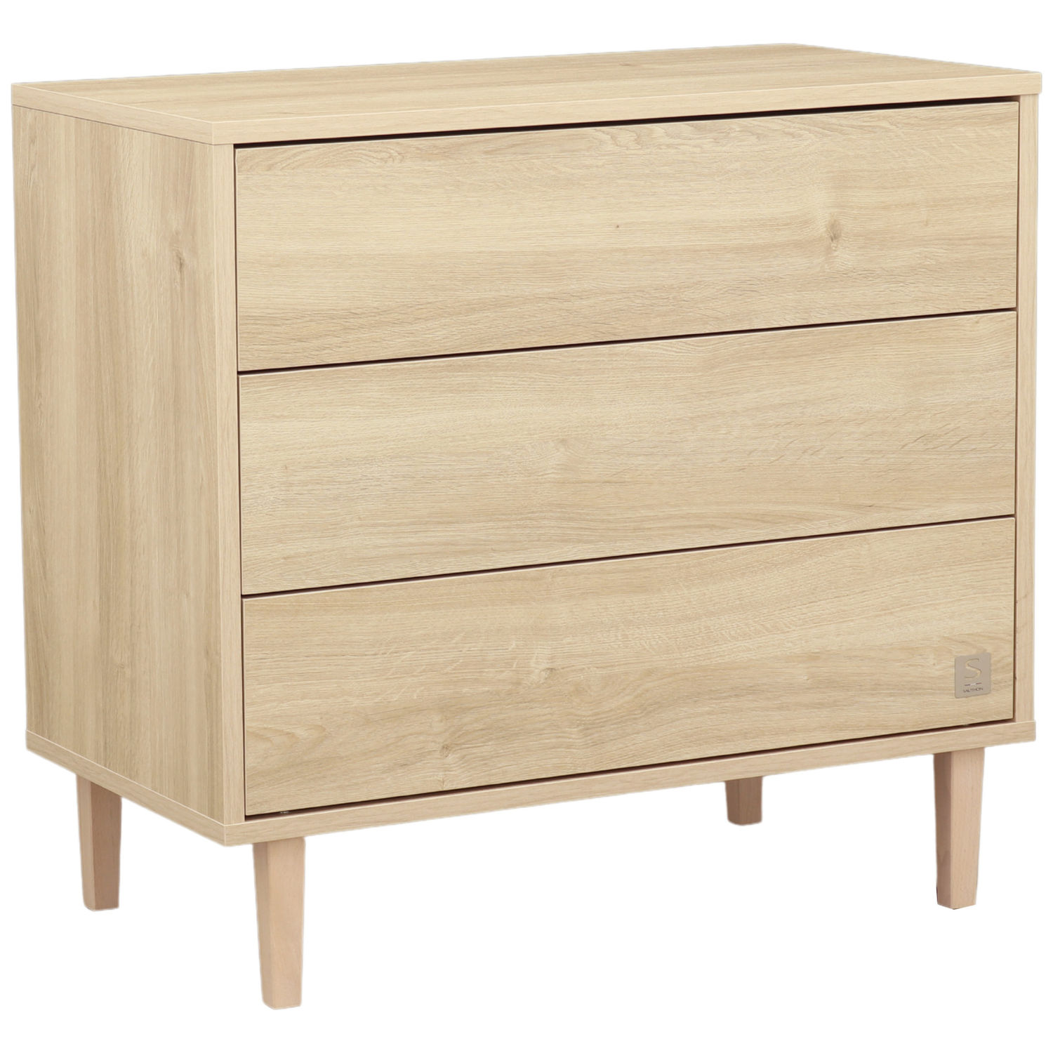 Sauthon - Commode 3 tiroirs Paloma Bois