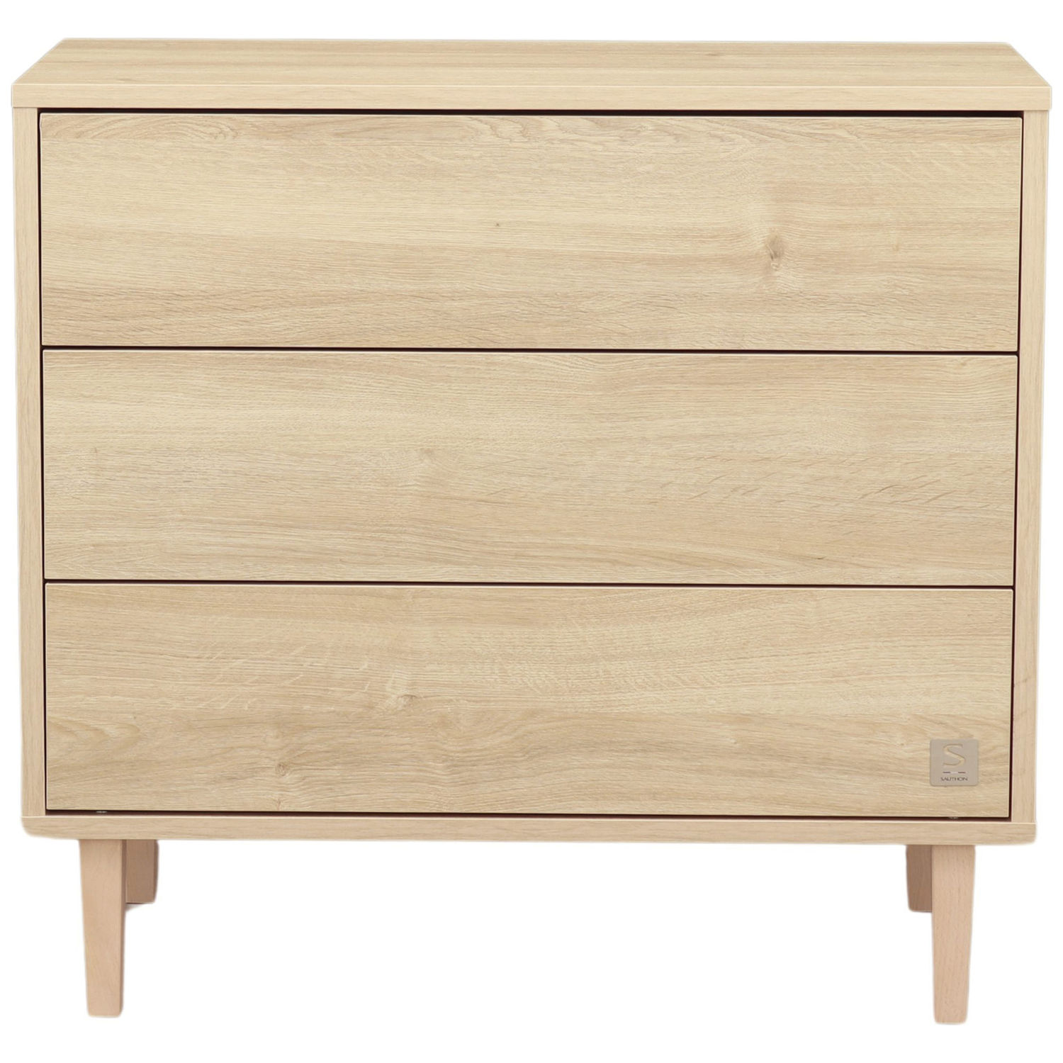 Commode 3 tiroirs Paloma Bois (Sauthon) - Image 6