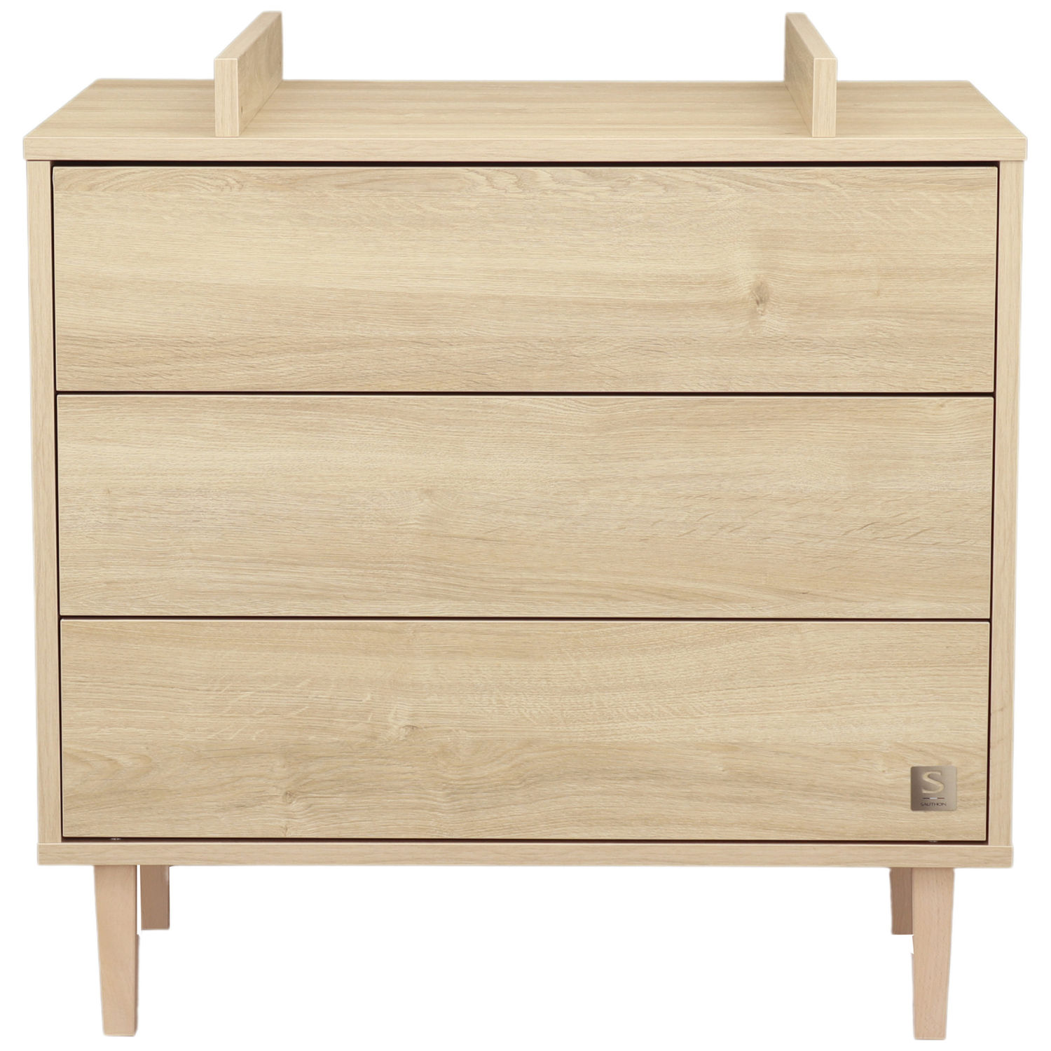 Commode 3 tiroirs Paloma Bois (Sauthon) - Image 7