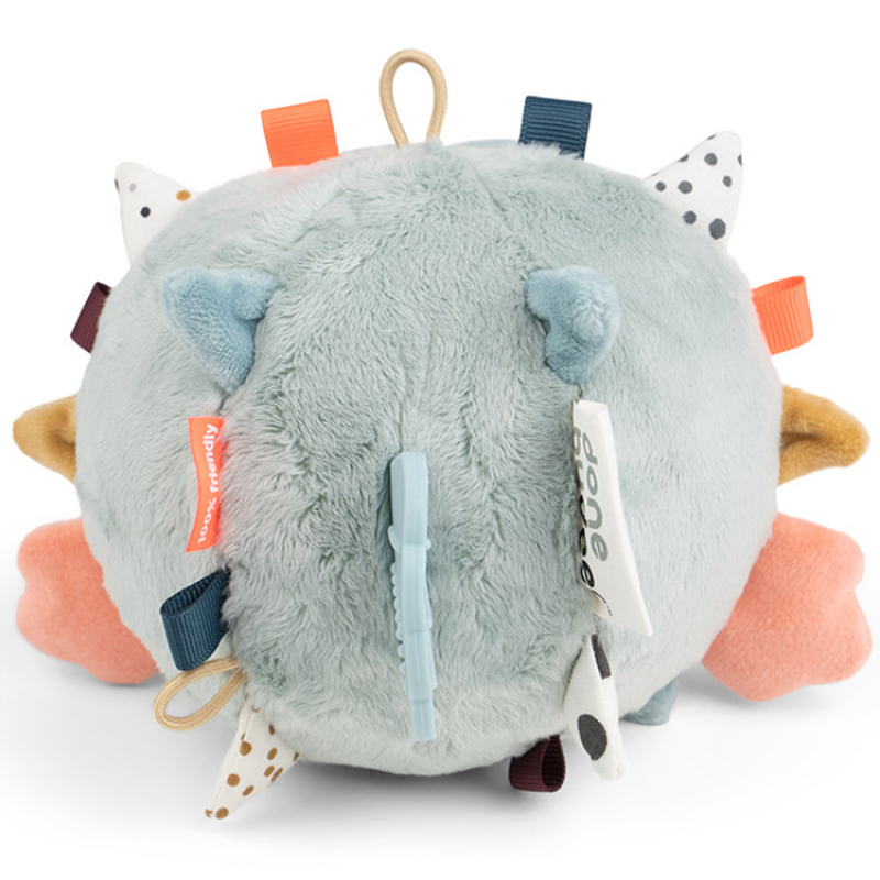 Balle d'éveil poisson Puffee bleu (12 cm) (Done by deer) - Image 1