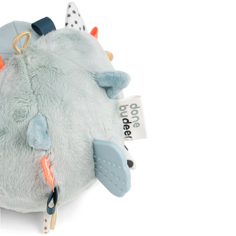Balle d'éveil poisson Puffee bleu (12 cm) (Done by deer) - Image 2