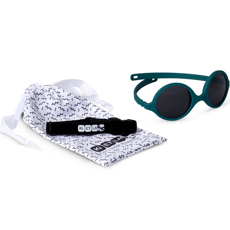 Lunettes de soleil Diabola Vert Paon (0-12 mois) (KI et LA) - Image 5