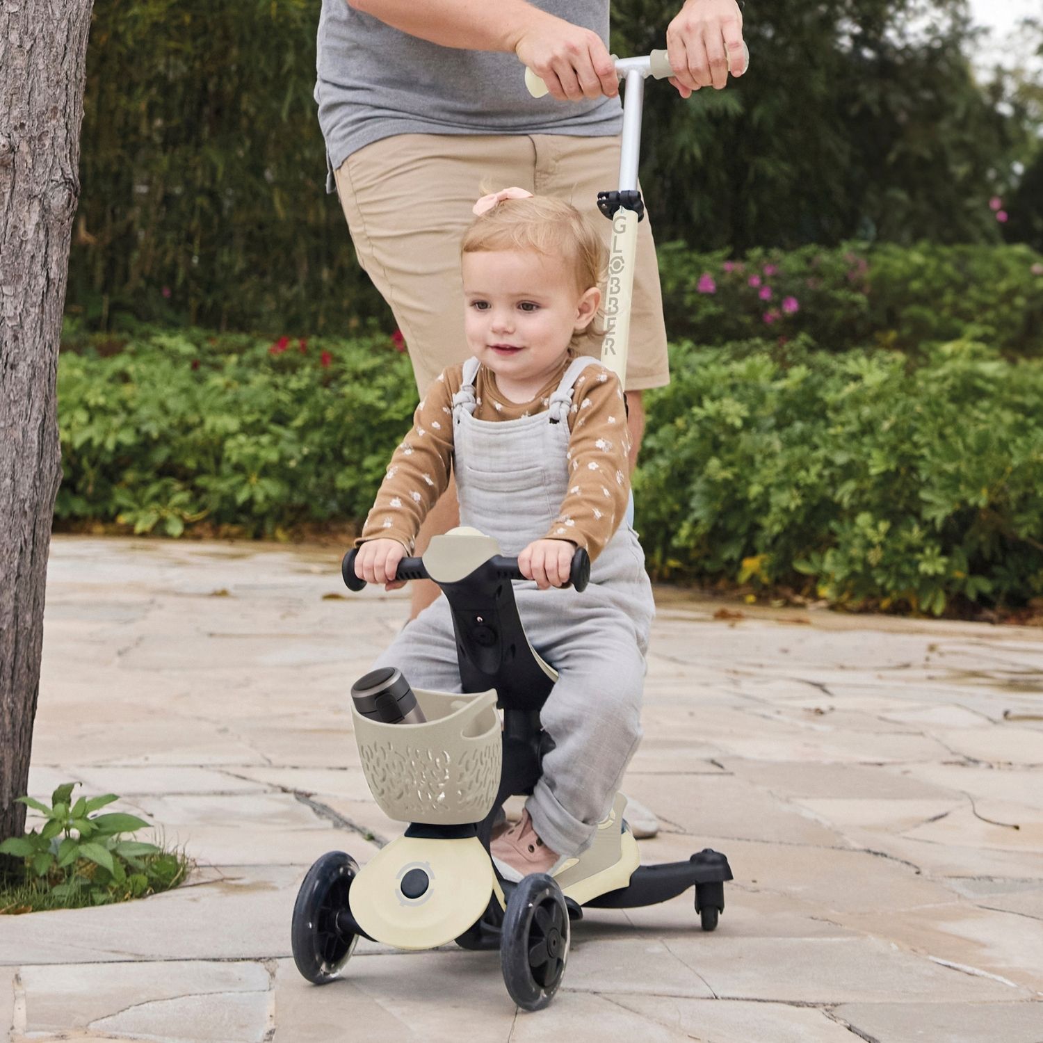 Trottinette Go up Baby 360 Lights Beige-Taupe (Globber) - Image 1