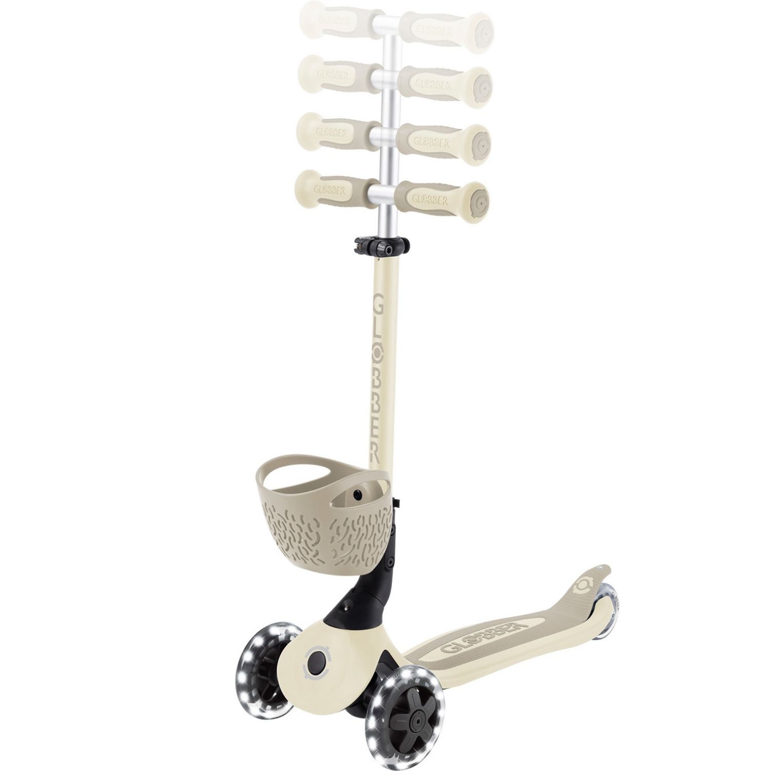 Trottinette Go up Baby 360 Lights Beige-Taupe (Globber) - Image 5