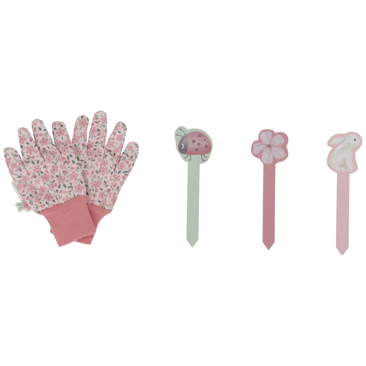 Coffret jardinage Fairy Garden rose (10 pièces) (Little Dutch) - Image 9