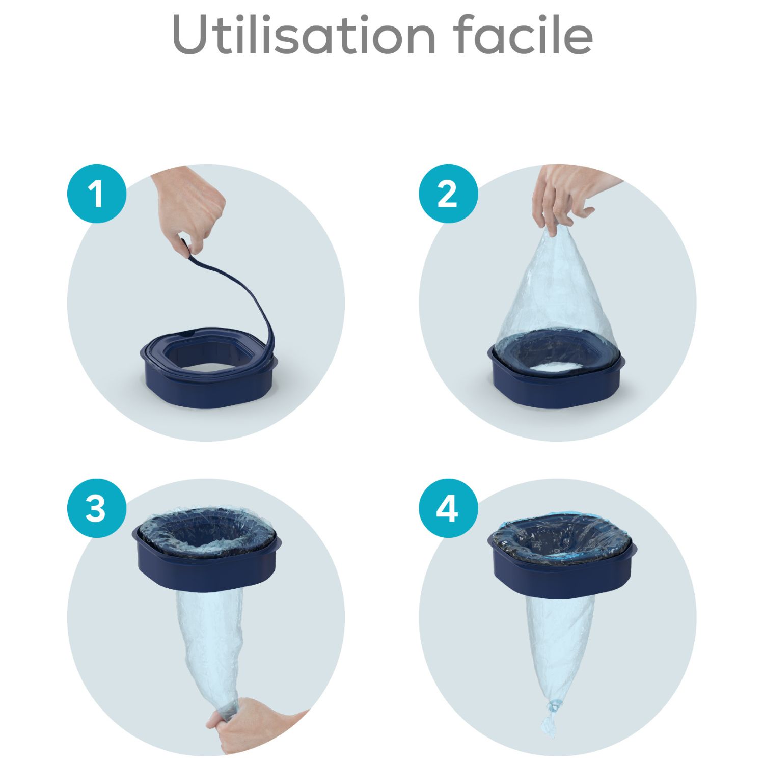 Pack de 12 recharges octogonales pour poubelle à couches Dress Up (Angelcare) - Image 4