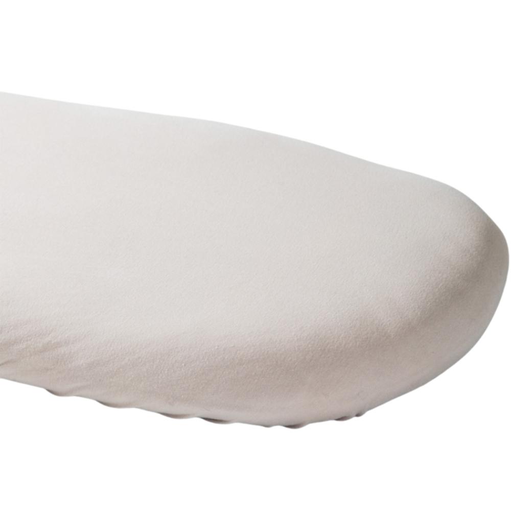 Drap housse de berceau en coton bio Naturel (50 x 83 cm) (Kadolis) - Image 1