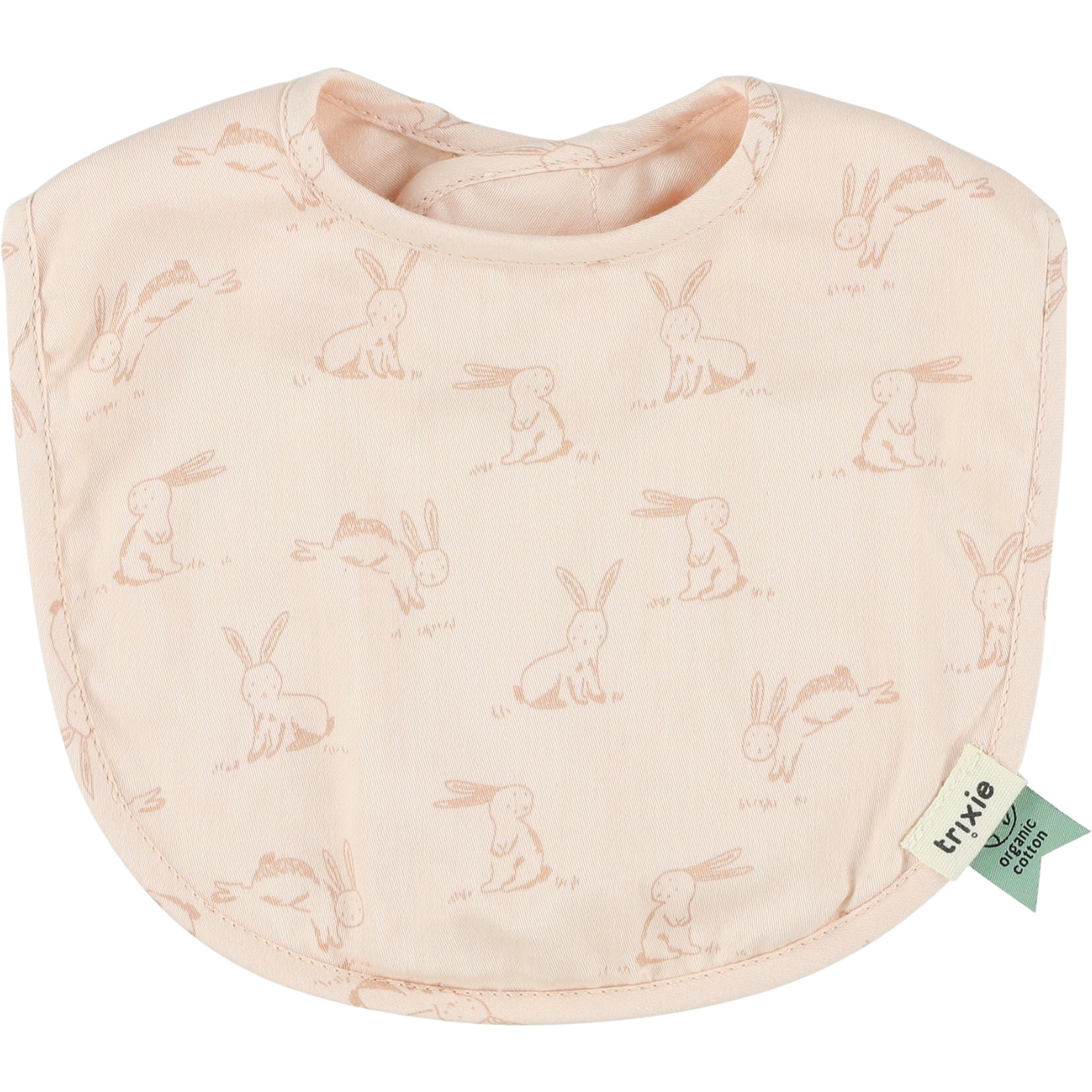 Lot de 2 bavoirs de naissance Rosy Rabbit (Trixie) - Image 2