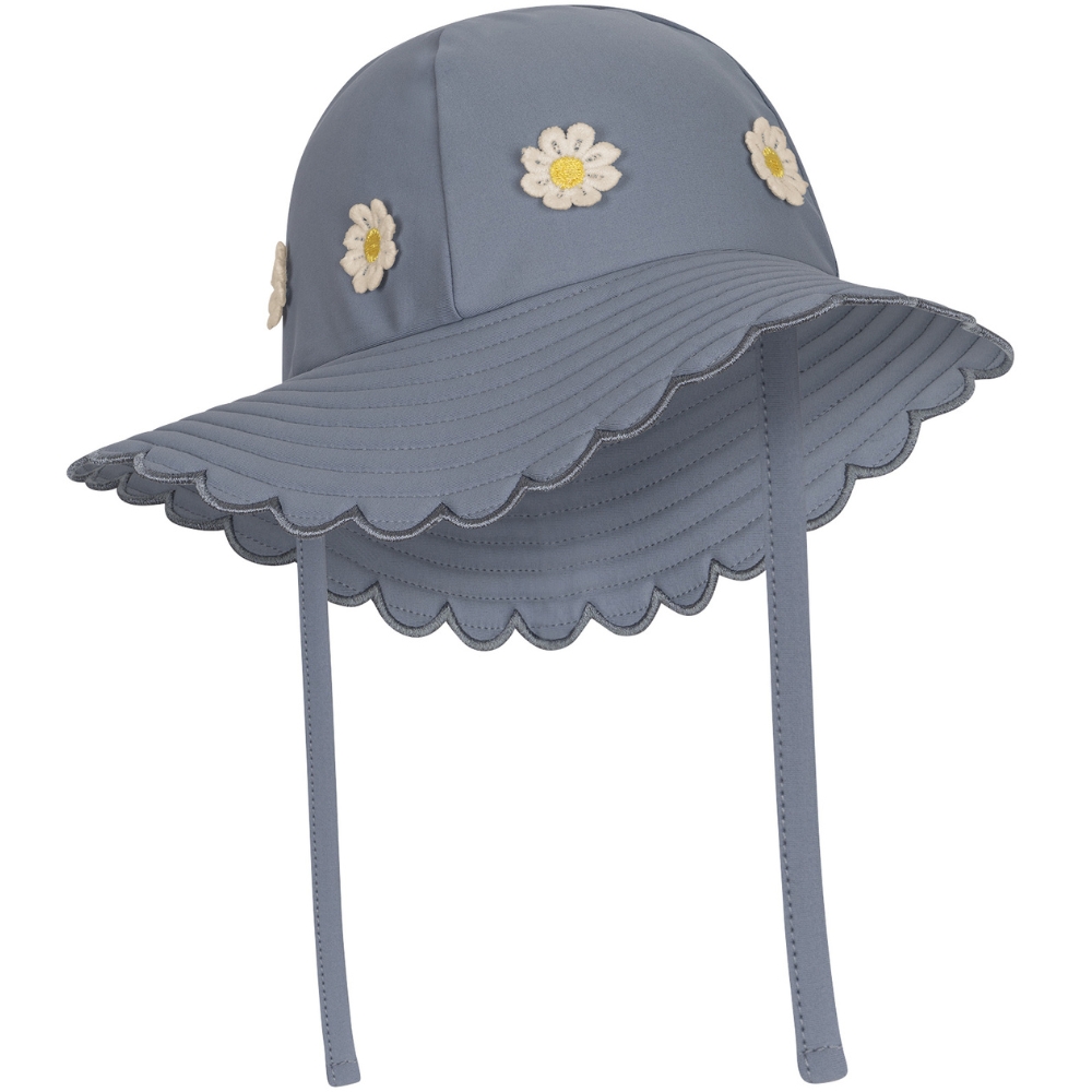 Chapeau d'été Sybille bleu (6-9 mois) (Konges Slojd) - Image 1