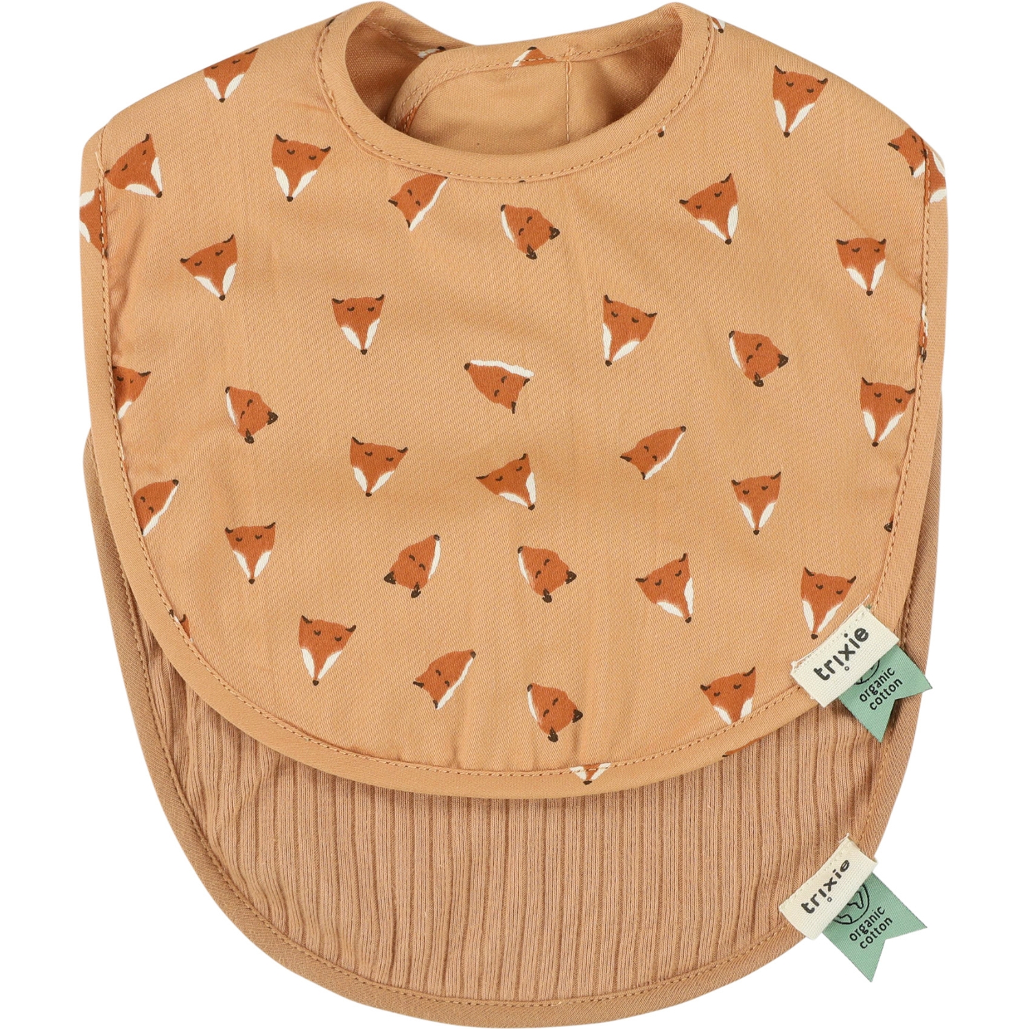Trixie - Lot de 2 bavoirs de naissance Fierce Fox