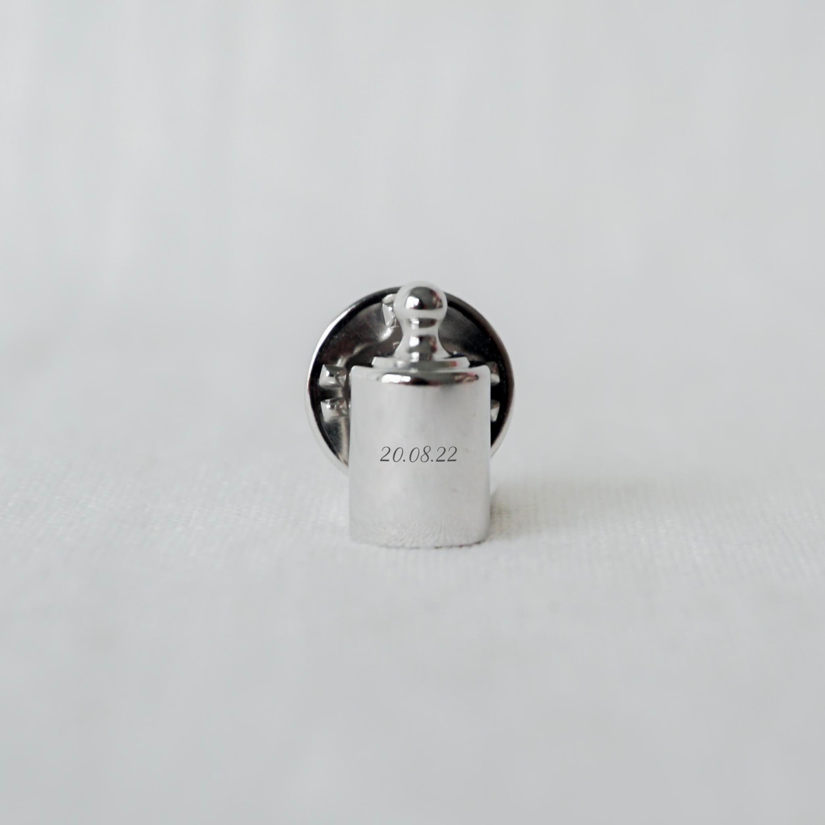 Mon Petit Poids - Pins Mon Petit Poids personnalisable (argent rhodié)