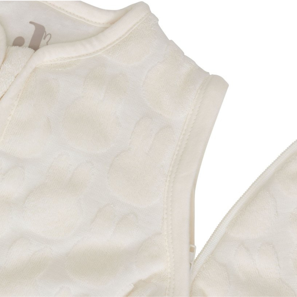 Gigoteuse à manches amovibles Miffy Jacquard Ivory (0-3 mois) (Jollein) - Image 6