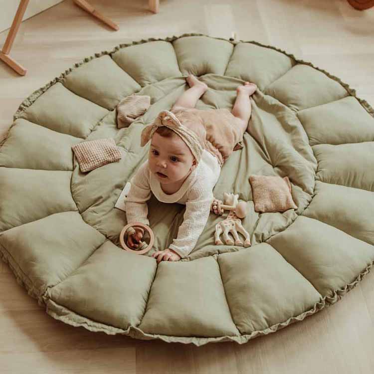 Tapis de jeu 3 en 1 Organic Bloom Vert (Play&Go) - Image 2