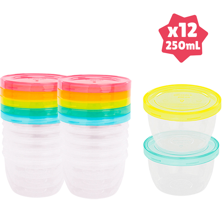 Lot de 12 badabowls (250 ml) (Badabulle) - Image 3
