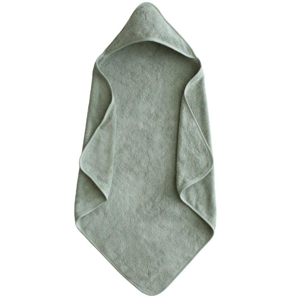 Cape de bain en coton bio Moss (Mushie) - Image 1