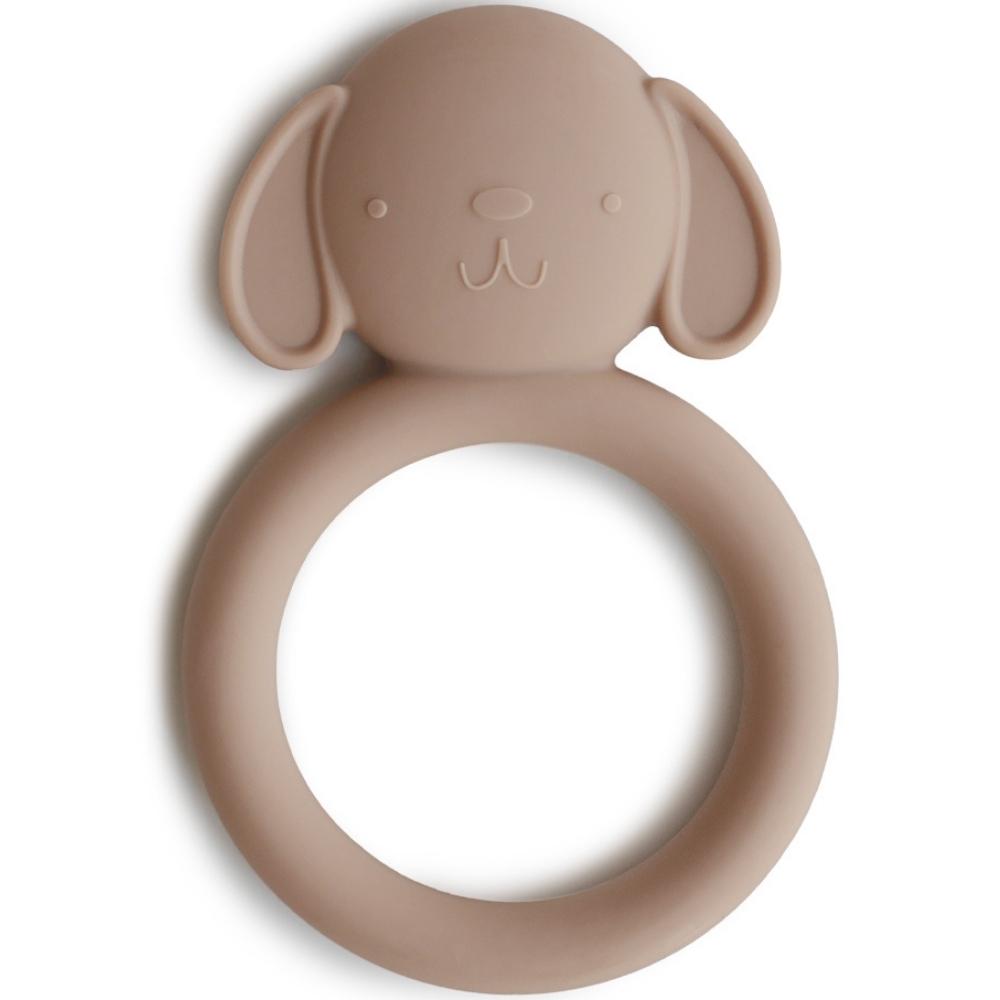 Mushie - Anneau de dentition en silicone Dog
