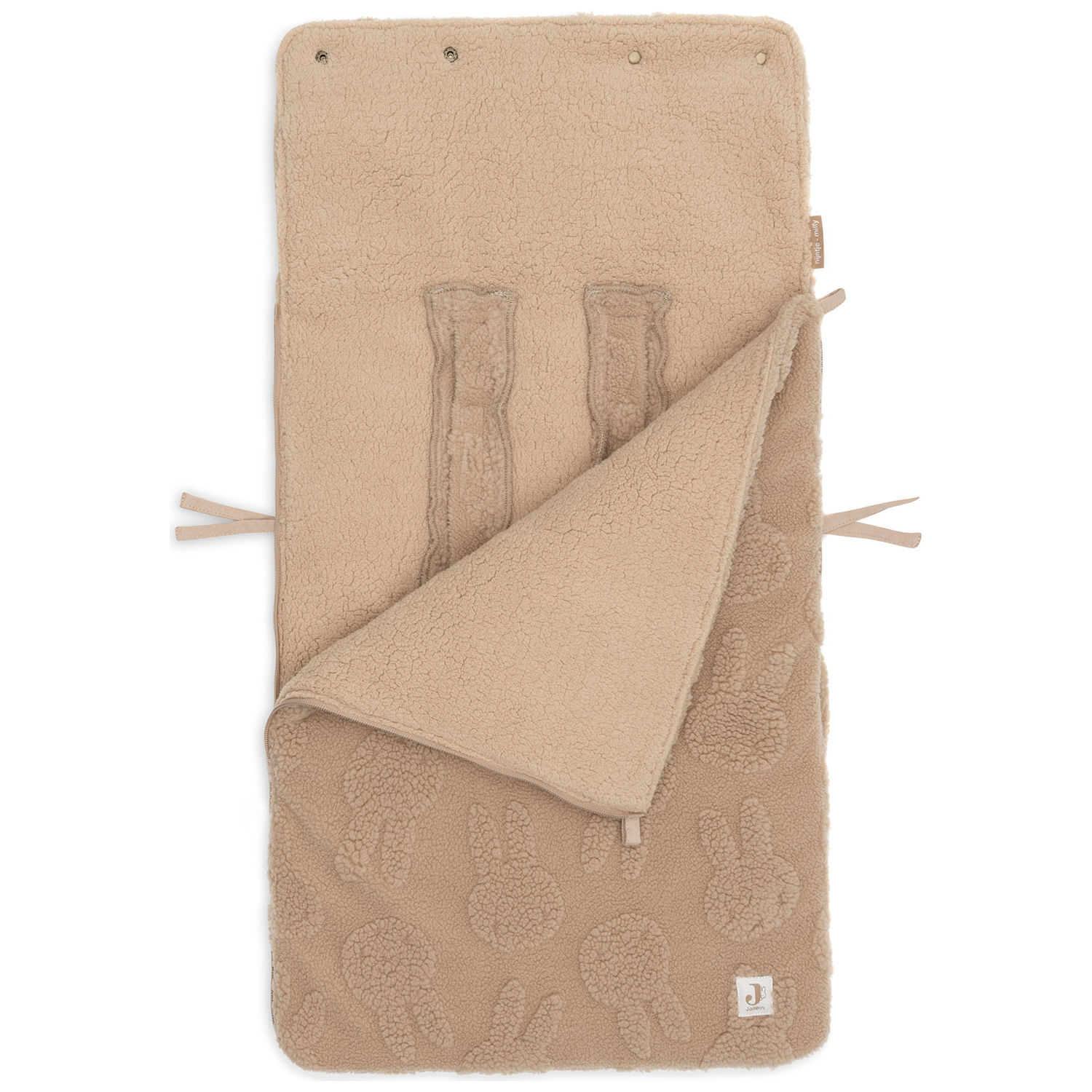Nid d'ange passe sangle Miffy Jacquard Teddy Biscuit (groupe 0+) (Jollein) - Image 4