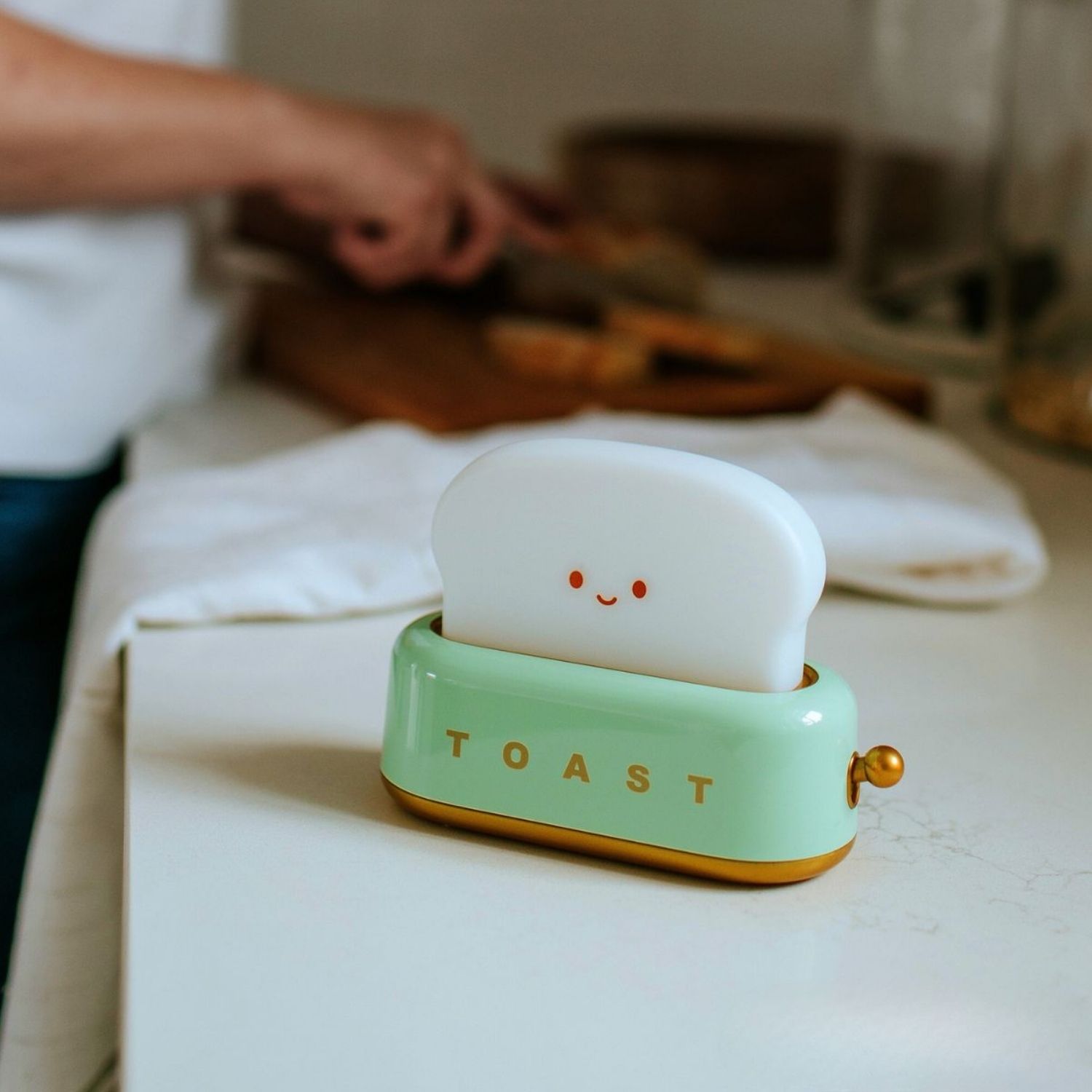 Veilleuse rechargeable Toaster Vert (mary's) - Image 2
