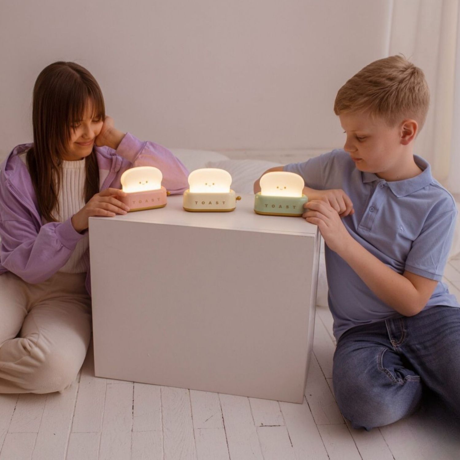 Veilleuse rechargeable Toaster Vert (mary's) - Image 3