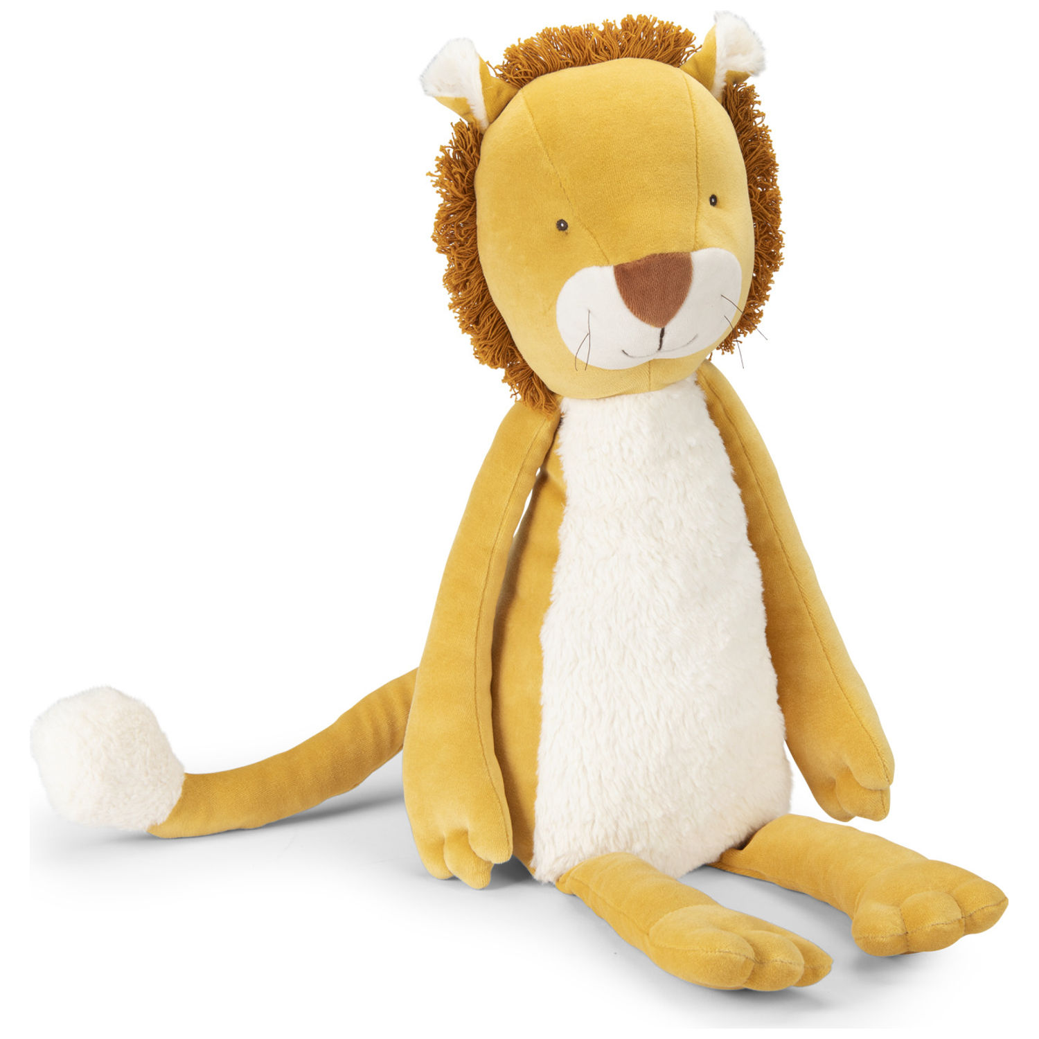 Peluche géante Lion Mamba géant La forêt Mawa (70 cm)