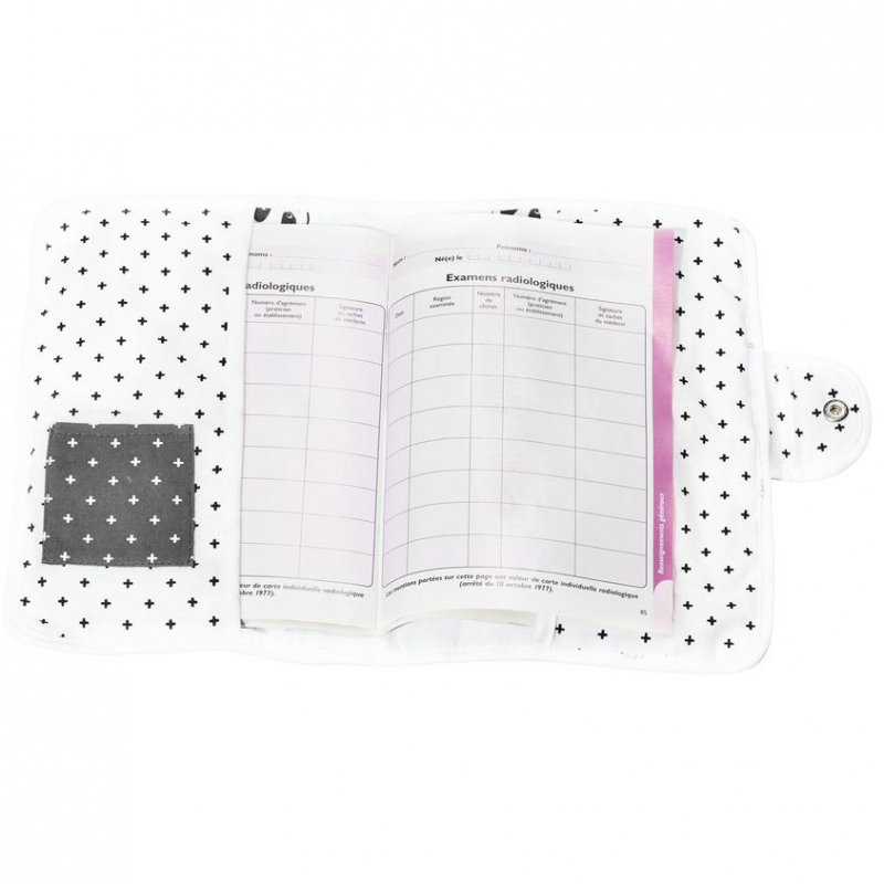 Protège carnet de santé panda Chao Chao (Sauthon) - Image 1