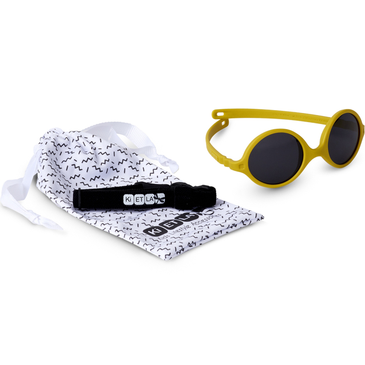 Lunettes de soleil Diabola moutarde (0-12 mois) (KI et LA) - Image 5